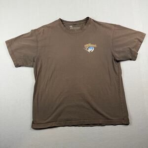 No Bad Days Lost Weekends Graphic Tee Brown Large